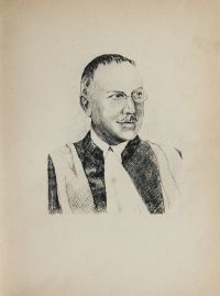 <em>Source Bibliothèque Cujas</em></br>
</br>
<strong>Albert de Gouffre de La Pradelle, ein internationalistischer Jurist, wurde am 30. März 1871 in Tulle geboren und starb am 2. Februar 1955 im Alter von 84 Jahren in Paris. Er war 1896 Agrégé der Rechtsfakultät und besuchte die Universitäten von Grenoble (1897) und Paris (1907). Nachdem er den Lehrstuhl für Verwaltungsrecht (1912) besetzt hatte, kehrte er 1918 zu seinen Ursprüngen zurück und folgte Renault auf den Lehrstuhl für Völkerrecht an der Rechtsfakultät von Paris. Er trat auch dessen Nachfolge am Quai d'Orsay an, wo er bis 1934 als Rechtsberater des Außenministers fungierte.</strong>