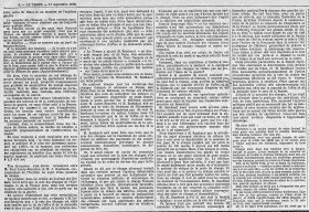 <em>Source gallica.bnf.fr / National Library of France</em>
<br><br>
<strong>The newspaper <em>Le Temps</em>, mentioned by Joseph Rambaud in his letter, wishes to respond to the criticism. Drawing on various economic arguments, the newspaper denies any form of speculation linked to exchange rates and the outcome of the war, but nevertheless reaffirms that fluctuations in these rates are not entirely unrelated to developments on the front.</strong>
